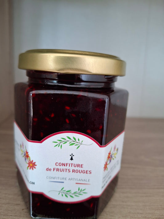 Confiture de fruit rouge
